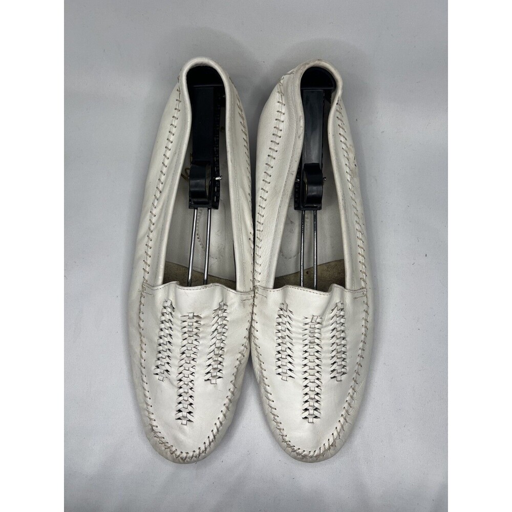 Giorgio Brutini Vintage white Leather shoes size 12, Made in Brazil - Picture 2 of 9